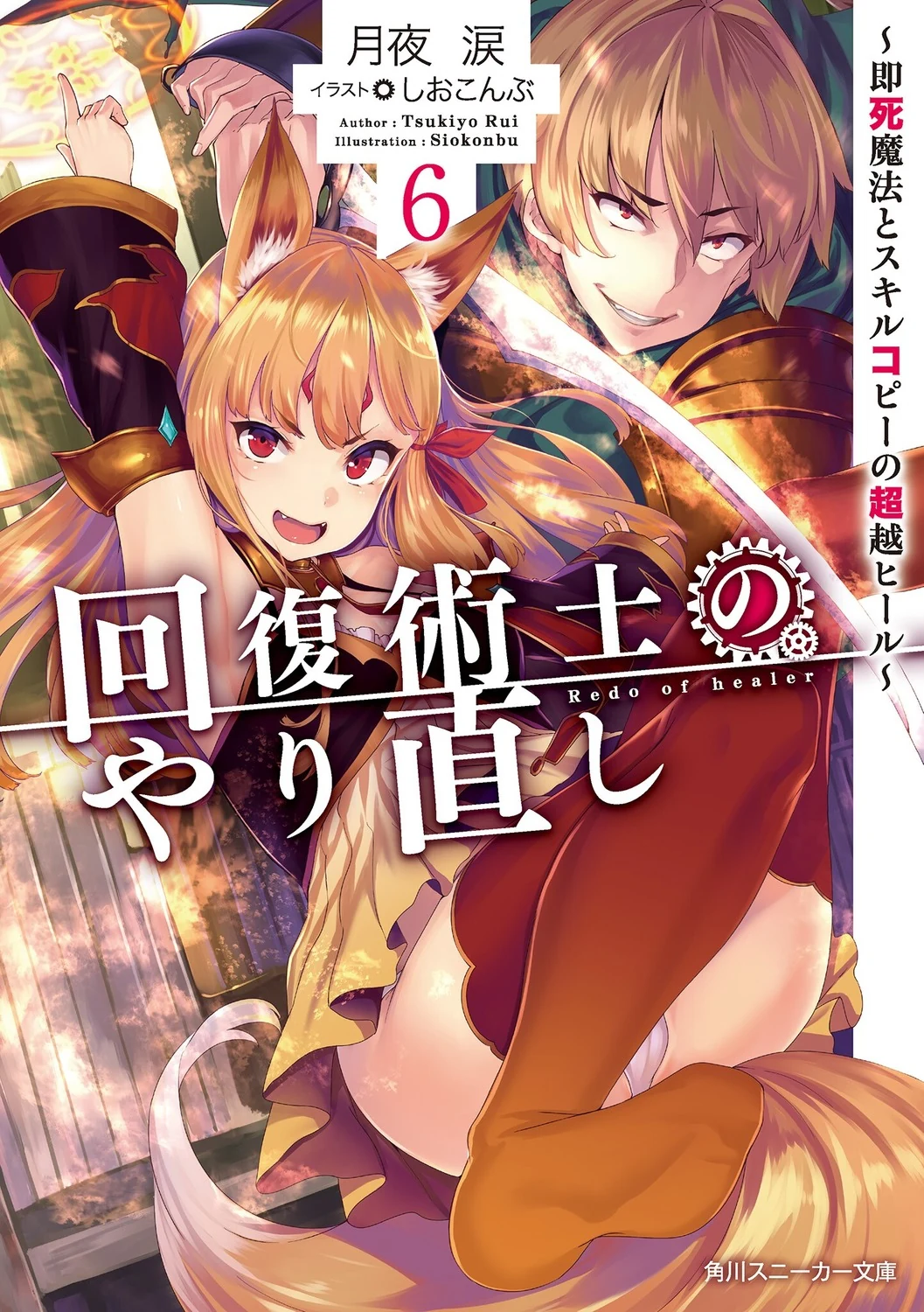 Cover Volume 6 — Il Mago Guaritore Finisce la Sua Vendetta